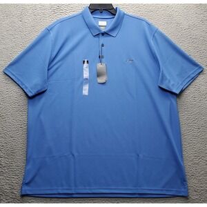 Greg Norman Golf Performance Polo Shirt Mens XXXL Blue Play Dry Classic G7XLK440